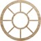 Ekena Millwork Grace Wood Fretwork Pierced Ceiling Medallion, Red Oak, 30"OD x 10 7/8"ID x 1/4"T CMWP30X0250GRRO - alternate 1
